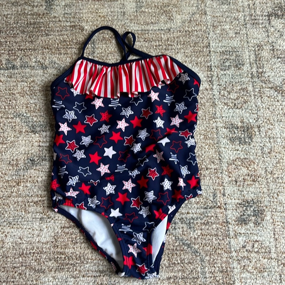 4T 4th of July bathing suit